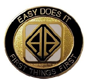 Easy Does It - Black Oval (Engravable)