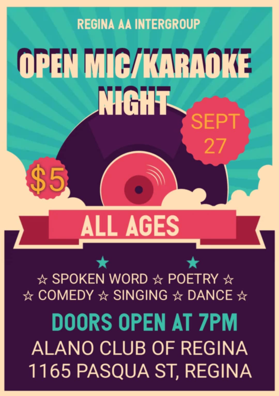Social Committee Event September
