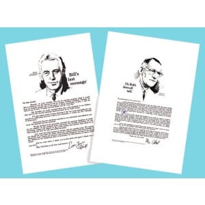 Bill's Last Message & Dr. Bob's Farewell Talk