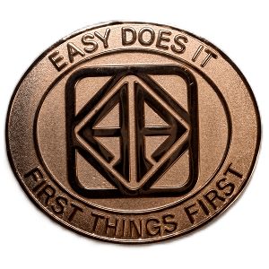 Easy Does It- Rose Gold Oval (Engravable)