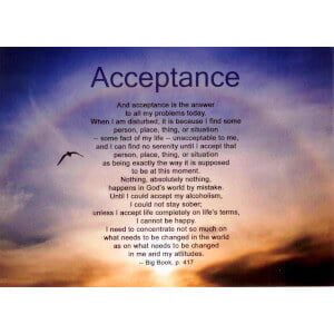 Greeting Card - Acceptance