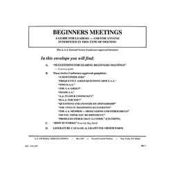Guide for Leading Beginners Meetings
