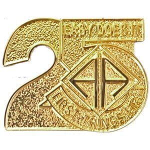 25 Year Medallion - Number 25