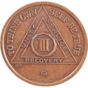 Yearly Coin/Chip - Front