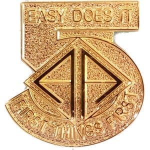 5 Year Medallion - Number 5
